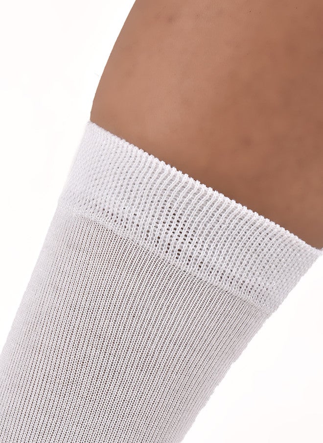 FOOTPRINTS FOOTPRINT Kids Organic Cotton School Socks - 3 Pairs Calf Length - Image 3